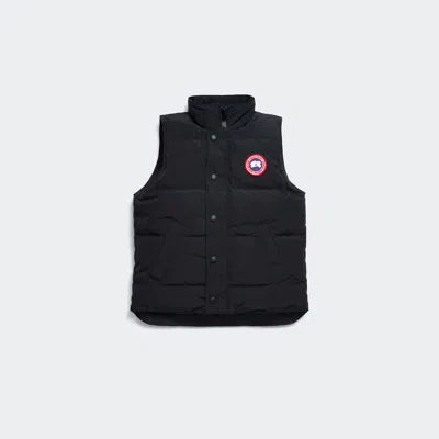 Canada Goose Youth Vanier Vest In Black