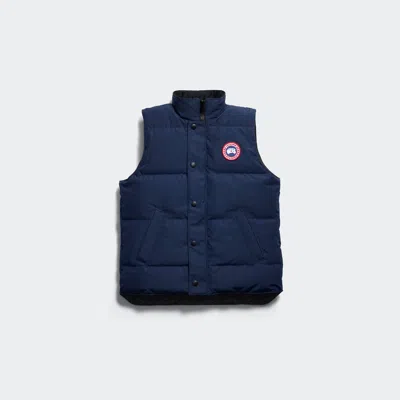 Canada Goose Youth Vanier Vest In Blue