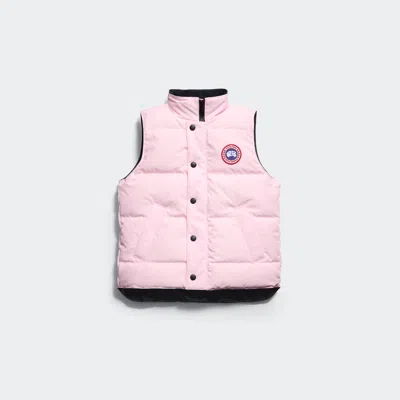 Canada Goose Youth Vanier Vest In Pink