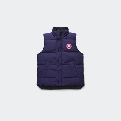 Canada Goose Youth Vanier Vest In Purple