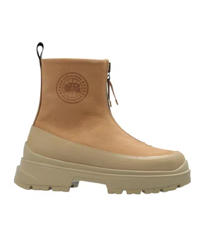 CANADA GOOSE CANADA GOOSE ZIP-DETAILED BOOTS
