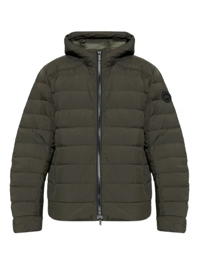 Canada Goose Crofton Hoody Enduraluxe In Green