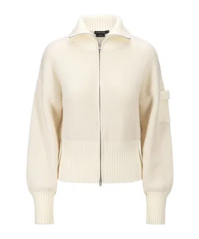 Canada Goose Zip-front Cardigan In Neutral