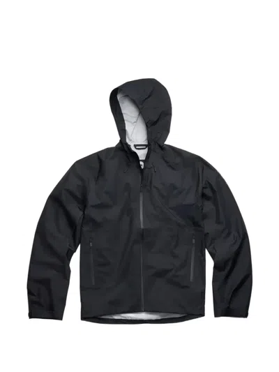 Canada Goose Zip Hooded Jacket In Blue