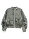 Canada Goose Zip-up Bomber Jacket In Gray