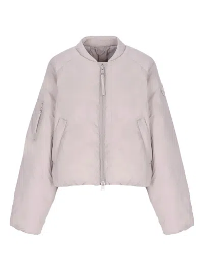 CANADA GOOSE ZIP-UP PUFFER JACKET