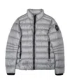 Canada Goose Zippered Down Jacket In Gray