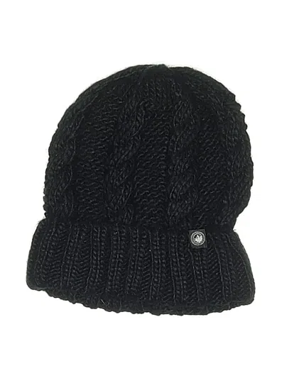 Pre-owned Canada Weather Gear Beanie Hat In Black