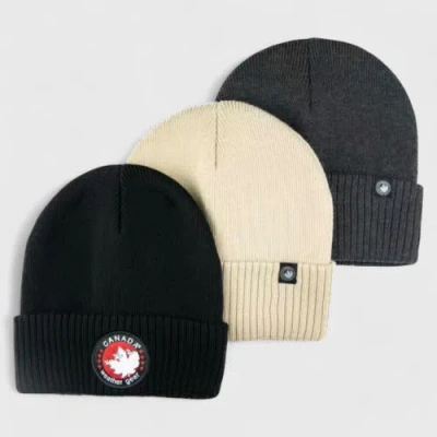Canada Weather Gear Kids'  Boys' 3-pack Beanies In Multi