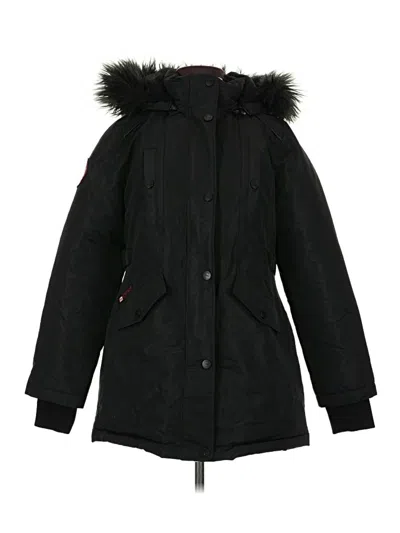 Pre-owned Canada Weather Gear Coat In Black