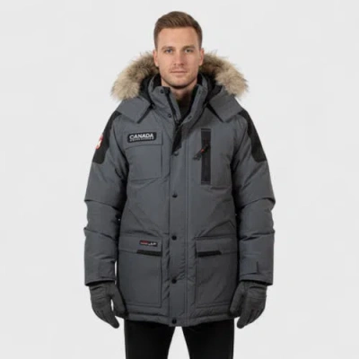 Canada Weather Gear Heavyweight Arctic Parka In Gray