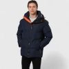 Canada Weather Gear Heavyweight Insulated Puffer Jacket In Blue