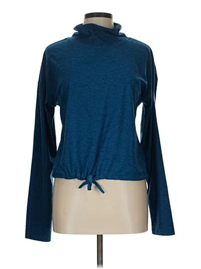 Pre-owned Canada Weather Gear Long Sleeve Turtleneck In Blue