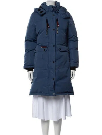 Pre-owned Canada Weather Gear Parka In Blue