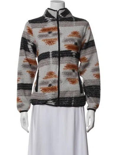 Pre-owned Canada Weather Gear Patterned Performance Jacket In White