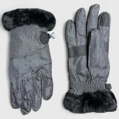 Canada Weather Gear Winter Touchscreen Gloves In Gray