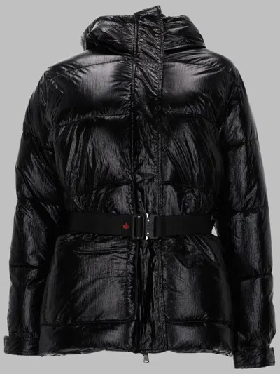 Canadian Classics Giacca Con Cintura E Cappuccio In Black
