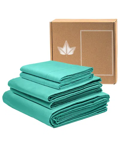 Canadian Down & Feather Company 300 Thread Count Sheet Set In Green