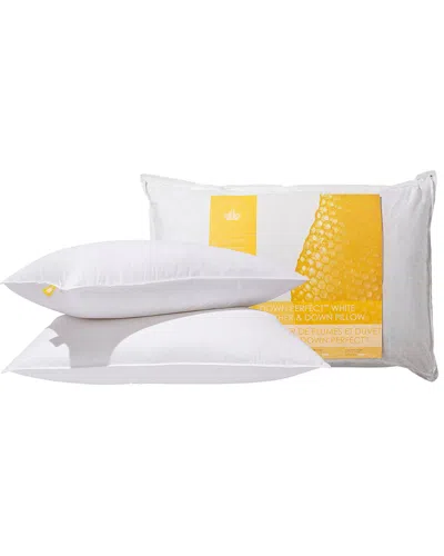 CANADIAN DOWN & FEATHER COMPANY CANADIAN DOWN & FEATHER COMPANY DOWN PERFECT WHITE FEATHER & DOWN PILLOW  MEDIUM SUPPORT