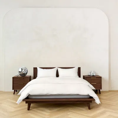 Canadian Down & Feather Company Duvet Cover Set With Three Sided Zipper, Us Queen / Uk King - Classic White