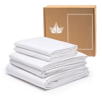 Canadian Down & Feather Company Sheet Set - Four Piece, Full / Double - Classic White
