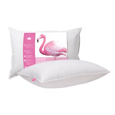Canadian Down & Feather Company White Down Pillow Medium Support