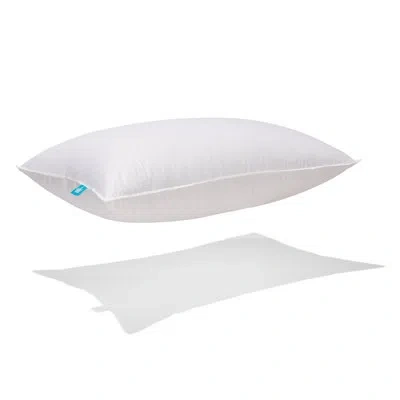 Canadian Down & Feather Company White Goose Down Pillow In Gray