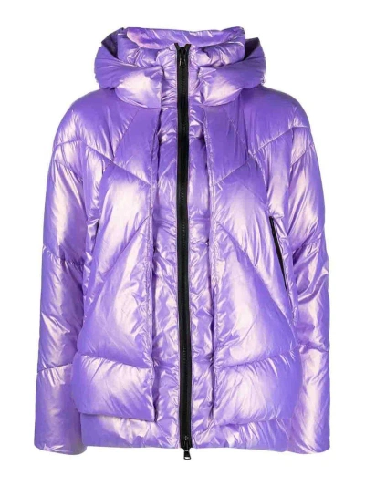 Canadian Eugenie Nylon Down Jacket In Purple