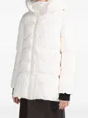 Canadian Finlay Hooded Padded Coat In White