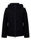 Canadian Logo-print Padded Jacket In Black