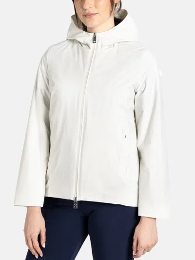 Canadiens 0.91 Tech Hooded Jacket In White