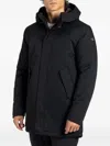 Canadiens Zip-up Hooded Jacket In Black
