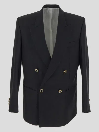 Canaku Wool Jacket In Black