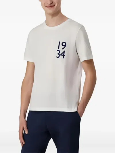 Canali 1934 Jersey T-shirt In White