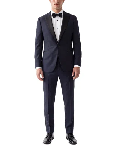 Canali 2pc Wool & Mohair-blend Suit In Black