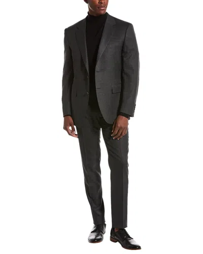 Canali 2pc Wool-blend Suit In Multi