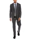 Canali 2pc Wool Suit In Gray
