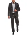 Canali 2pc Wool Suit In Black