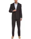 Canali 2pc Wool Suit In Black