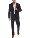 Canali 2pc Wool Suit In Black