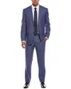 Canali 2pc Wool Suit In Blue