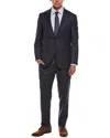 Canali 2pc Wool Suit In Blue