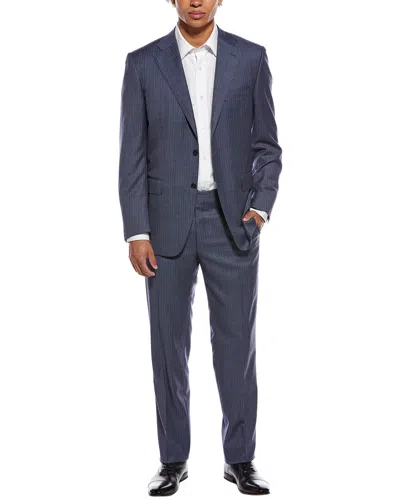 Canali 2pc Wool Suit In Multi