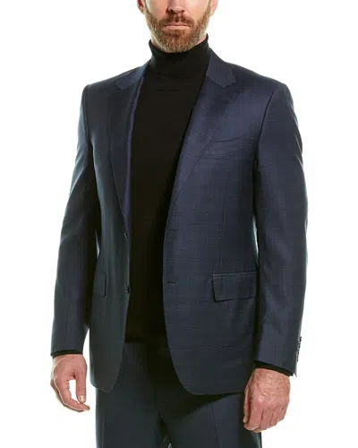 Canali 2pc Wool Suit In Blue