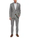 Canali 2pc Wool Suit In Gray