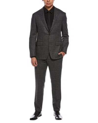 Canali 2pc Wool Suit In Gray