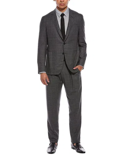 Canali 2pc Wool Suit In Gray