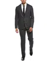 Canali 2pc Wool Suit In Gray