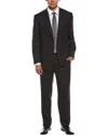 Canali 2pc Wool-blend Suit In Gray