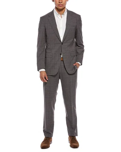 Canali 2pc Wool Suit In Multi